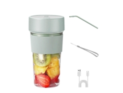 Exprimidor multifuncional pequeño, mini exprimidor portátil automático, alimentado por batería, USB, para uso doméstico, Gn Ushion