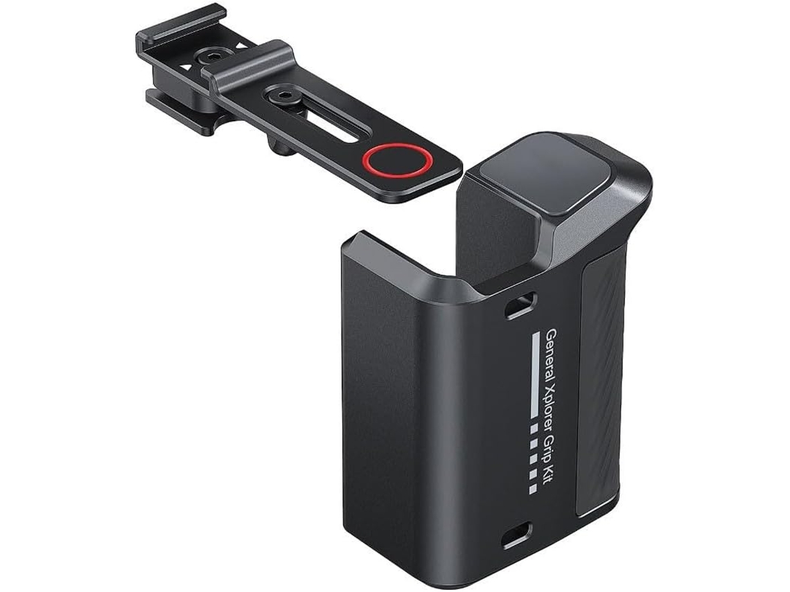 Kit De Empuñadura Metálica Para Dji Action 5 Pro E Insta360 Go, 4, 3, Soporte Anticaída Con Gatillo