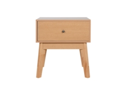 Mesita De Noche Mdf Natural 45x36x49cm