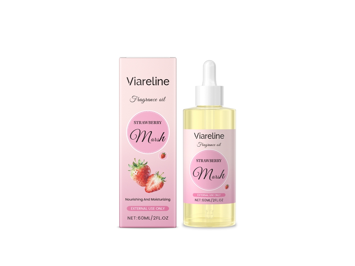 Crema hidratante con aceite esencial de algodón de azúcar de fresa