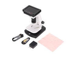 Microscopio digital LCD de 4 pulgadas con aumento de 1200x y cámara de 1080p
