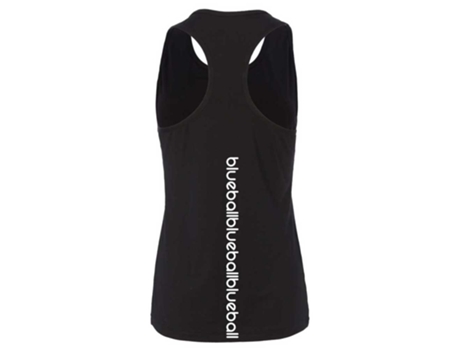 Camiseta sin Mangas de Mujer para Deporte BLUEBALL SPORT Natural Racerback Negro (S)
