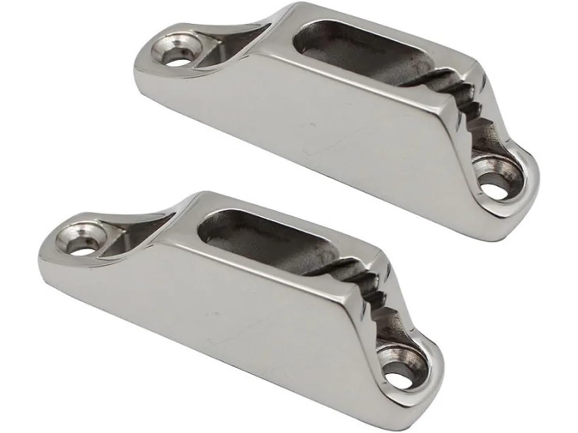 Taquets De Bateau Marin En Acier Inoxydable 316, 2 Piezas, 81mm, Poli Miroir, Taquet À