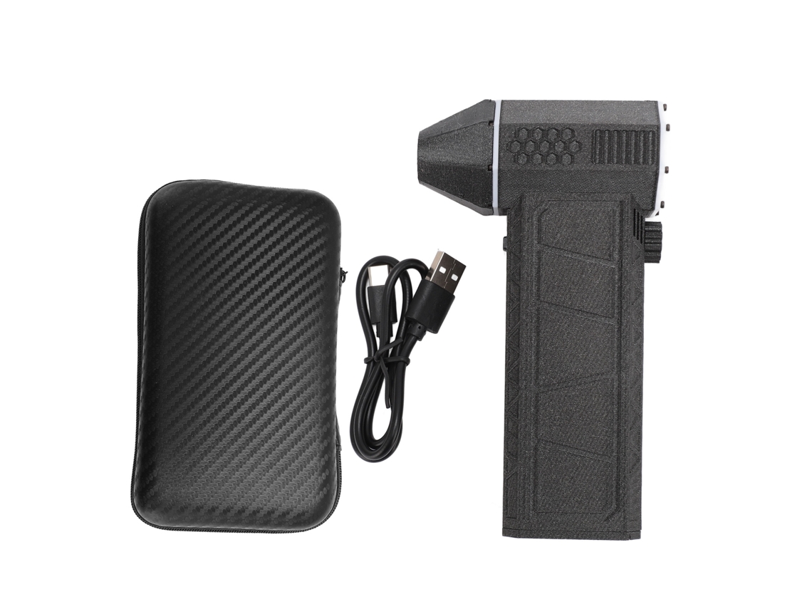 Ventilador Portátil Super Jet De 200000 Rpm Con Control De Velocidad Infinita Para Coche, Ordenador, Teclado Y Exteriores.