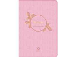 Libro Bíblia Sagrada Nvt - Luxo - Rosa de Tyndale (Portugués)