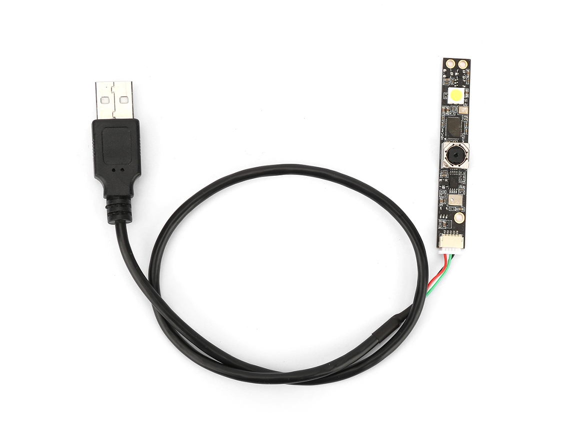 Módulo De Cámara Usb Con Lente De Ángulo Ancho 60° 5 Megapíxeles (2592*1944) Chip Ov5640 Hbv-1825af