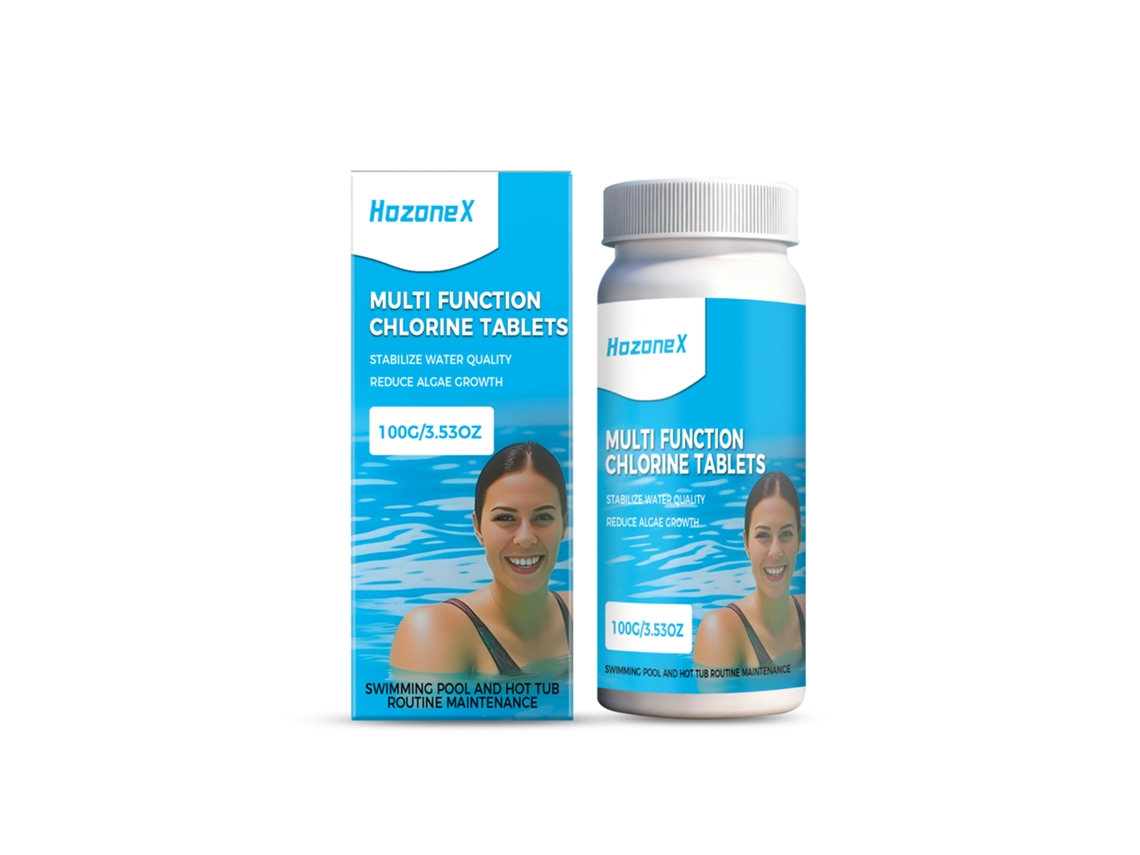 Pastillas multifuncionales para la limpieza de piscinas