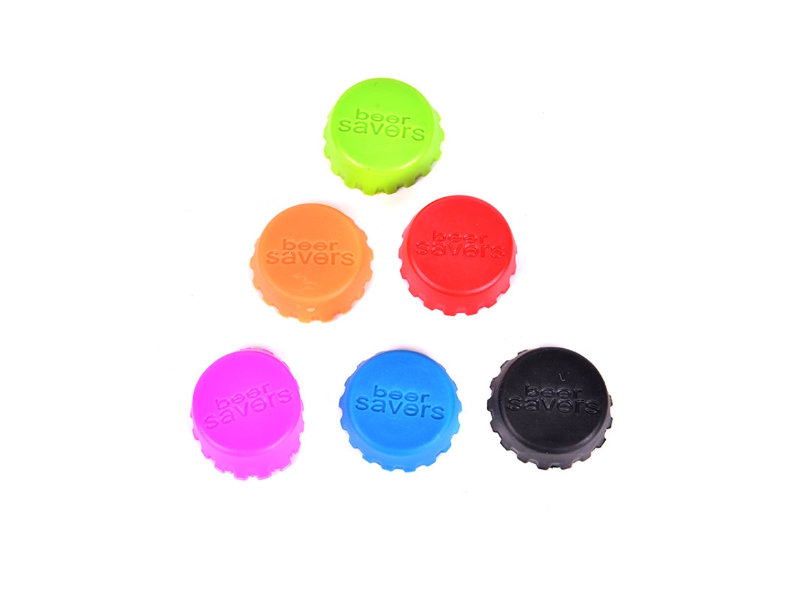 Tapones de silicona - Juego de 12 tapones de silicona para botellas NEVEANCE