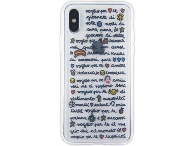 Funda iPhone 6, 6s, 7, 8 SILVIA TOSI Voglio Multicolor