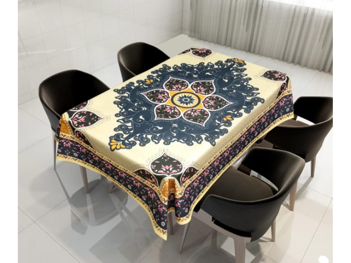 Decoración con estampado de moda, tamaño personalizado 140*140cm.