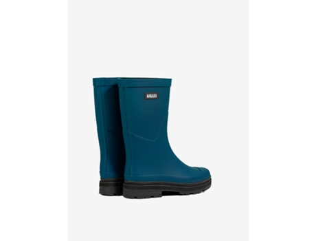 Botas de Hombre AIGLE Lluvia Mid Rain Azul (43)