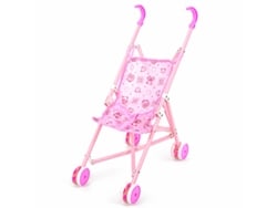 Carrinho De Bebé Para Bonecos Mingxiang 239b Rosa Claro