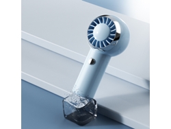 Mini Ventilador Portátil Usb De Eje Turbo Y Flujo Axial - Blanco
