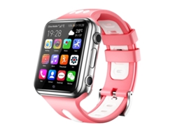 Smartwatch con pantalla totalmente laminada de 1,54 pulgadas, cámara dual, 2 GB de RAM, 16 GB de almacenamiento (rosa plata)