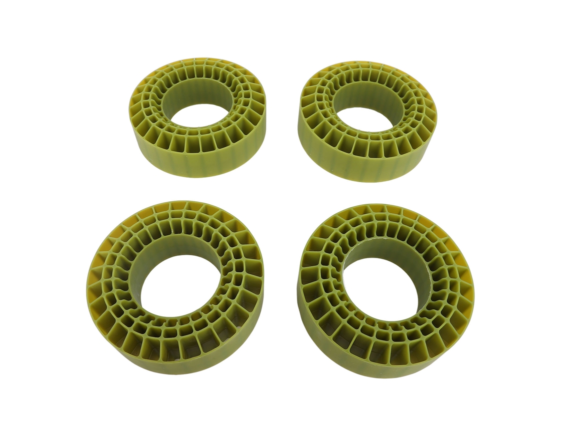 Mali 4pcs Inserto de Silicone para Pneu Roda 1.9 Polegadas Carro Crawler 1/10 Scx10 Apoio Lateral 108x42mm Verde
