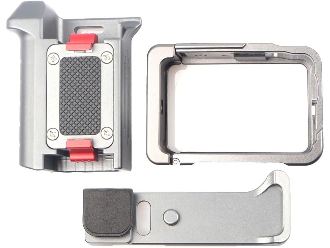 Kit De Mango De Aluminio Osmo Action 6 Con Placa Protectora