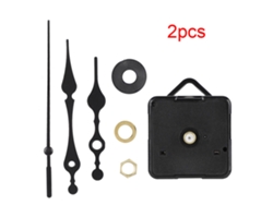 2 Piezas De Mecanismo De Reloj De Cuarzo Eléctrico Diy Con Manecillas, Accesorio De Pared