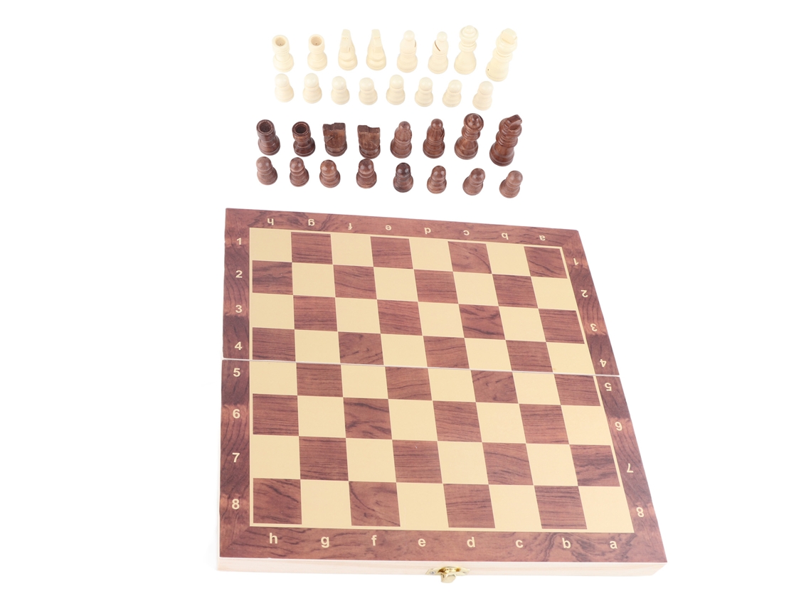 2026-set De Ajedrez Magnético De Madera Portátil Con Tablero Plegable Juego De Mesa Para Niños Principiantes Adultos