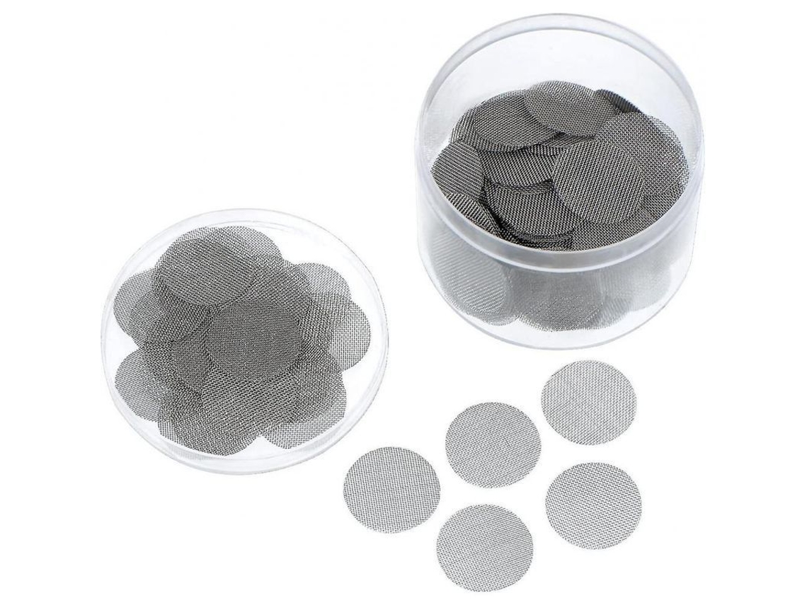 150 Rejillas De Acero Inoxidable Para Tuberías De 15 Mm Con Caja De Almacenamiento Xhv