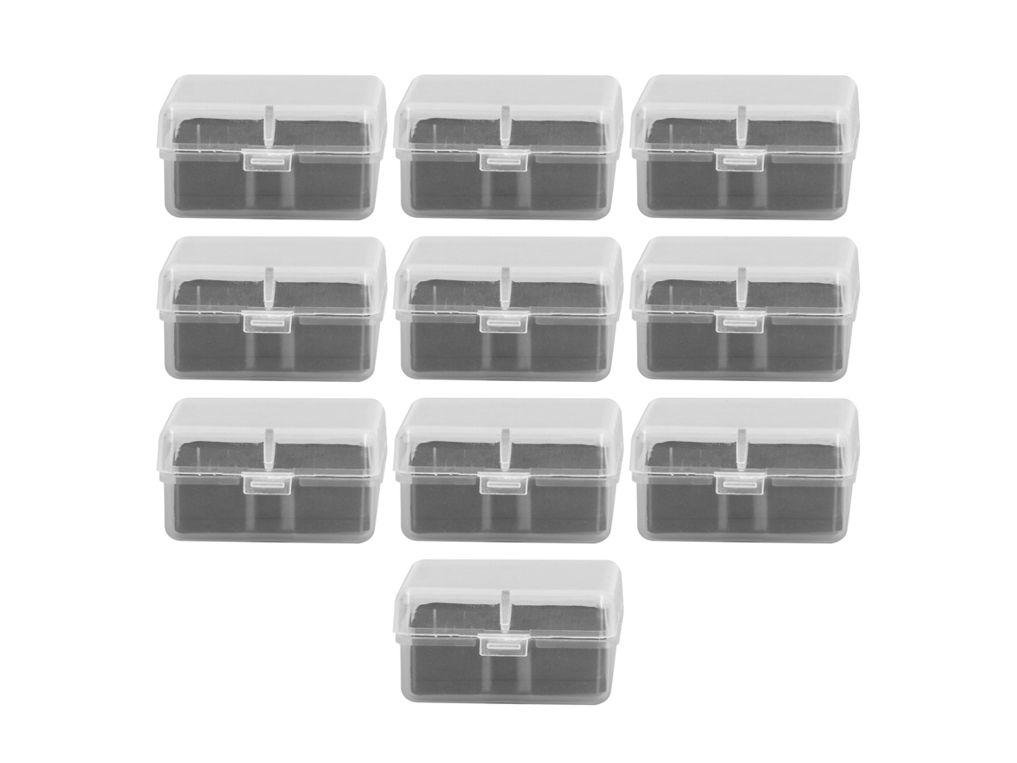 2026-10pcs Caja De Almacenamiento Portátil 4x4x2cm Para Joyería, Piezas Pequeñas, Medicamentos Y Soportes De Lámparas