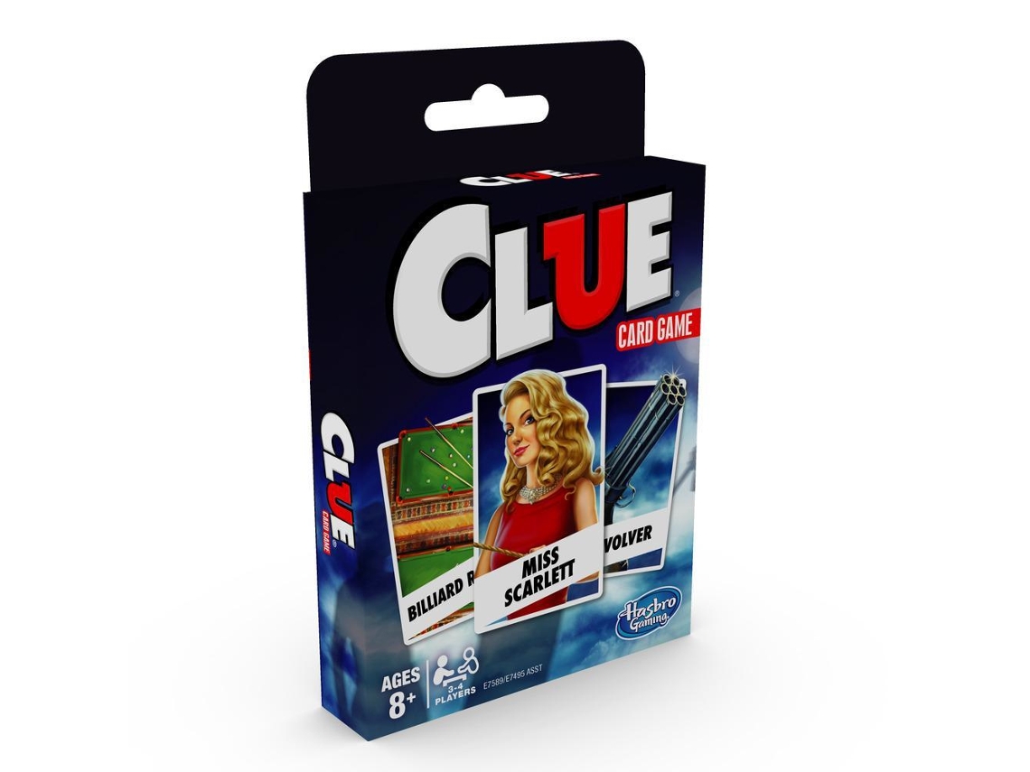 Jogos de Tabuleiro HASBRO Clue (8 anos)