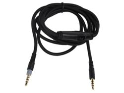 Cable Para Auriculares Alpha/skyline De 3,5 Mm Macho A 1,5 M - Negro