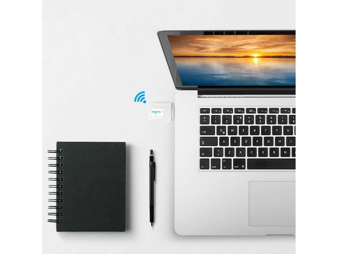 600Mbps Adaptador Wifi Inalámbrico USB De Doble Banda Dongle 5G