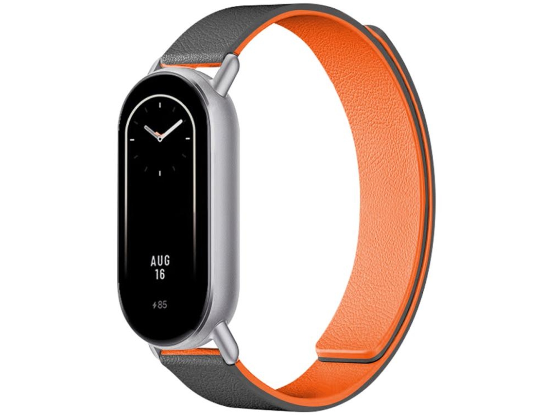 Pulsera para Xiaomi Smart Band 10/9/8 - Silicona suave magnética - Textura lichi