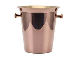 Cubitera De Acero Inoxidable De 5 Litros Con Asas Para Enfriar Cerveza, Vino Y Otras Bebidas.