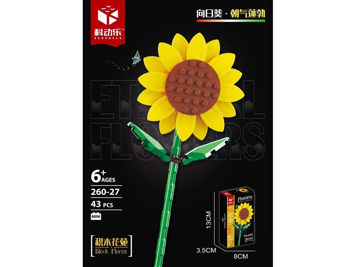 Juguetes de flores, decoraciones