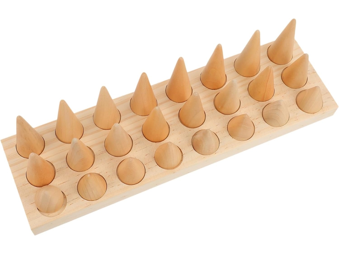 Soporte Organizador De Anillos De Madera Duradera, Expositor De Anillos Elegante Para