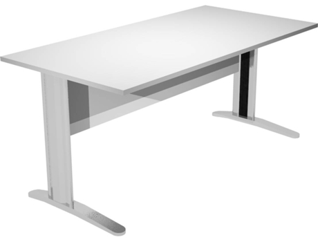 Mesa ARTEXPORT Presto Gris (140x80cm - Madera, Melamina)