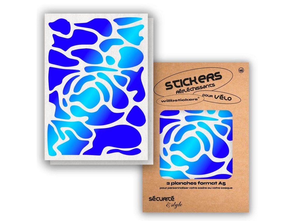 Autocolantes Refletores WILL B STICKERS Talla A5 Camuflaje