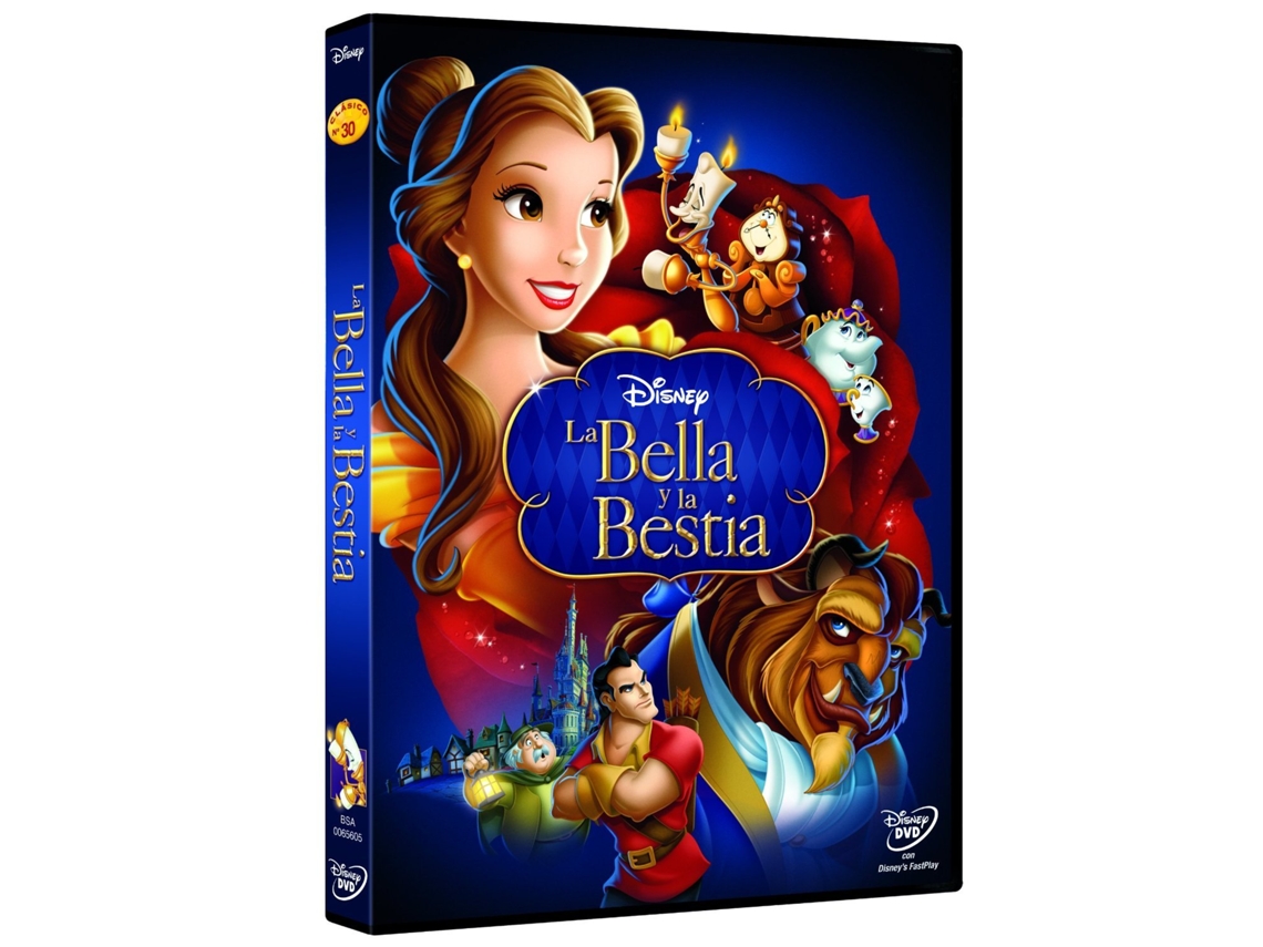 DVD La Bella Y La Bestia (Disney - Edición en español)