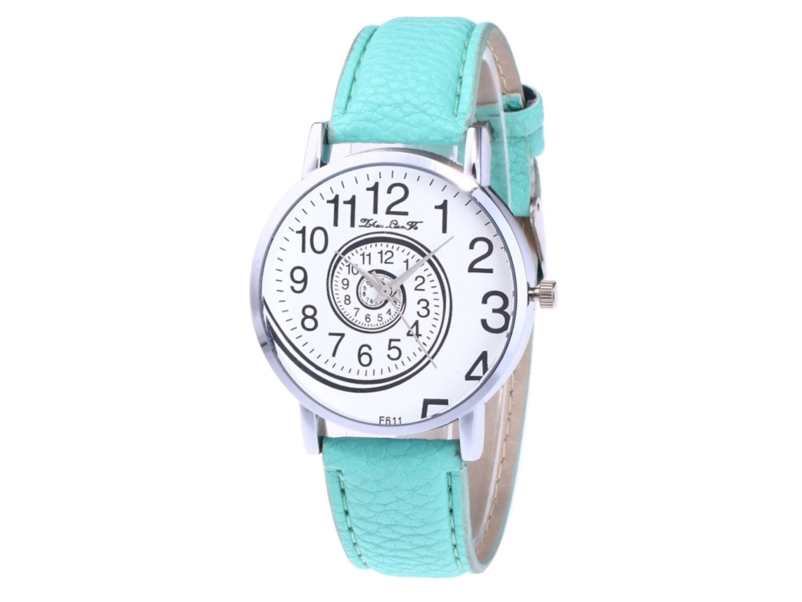 Reloj De Pulsera De Aleación Redondo Analógico De Cuarzo Fashion Para Mujer Y Hombre (menta)