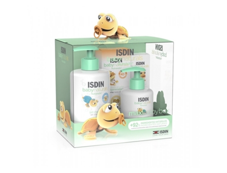 ISDIN Canastilla Baby Naturals Maxi Baby Box 4 Piezas