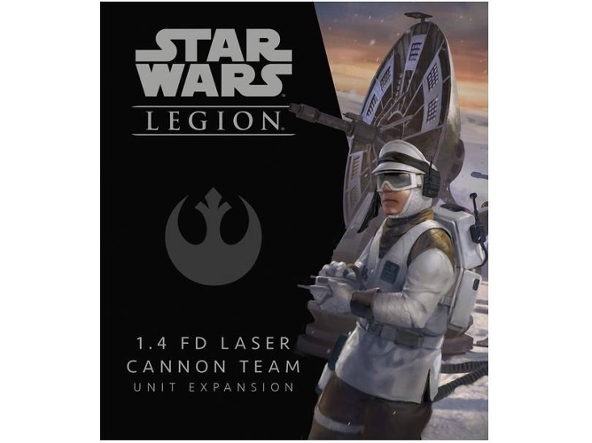 Juego de Mesa FANTASY FLIGHT Star Wars Legion - 1.4 FD Laser Cannon Team Unit Expansion (Inglés - Edad Mínima: 14)