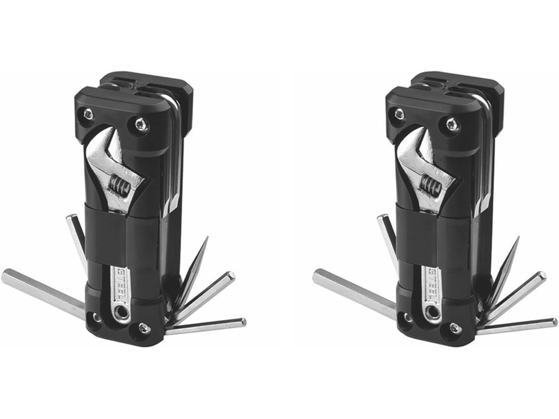 Kit de herramientas multifuncional para bicicleta con herramienta para cadena, ideal para reparación de Gokoco (2 unidades)