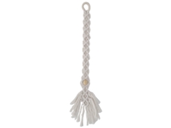 Sujetador De Cortina Decorativo De Punto De Algodón Nórdico Estilo Bohemio Con Esfera De Madera.