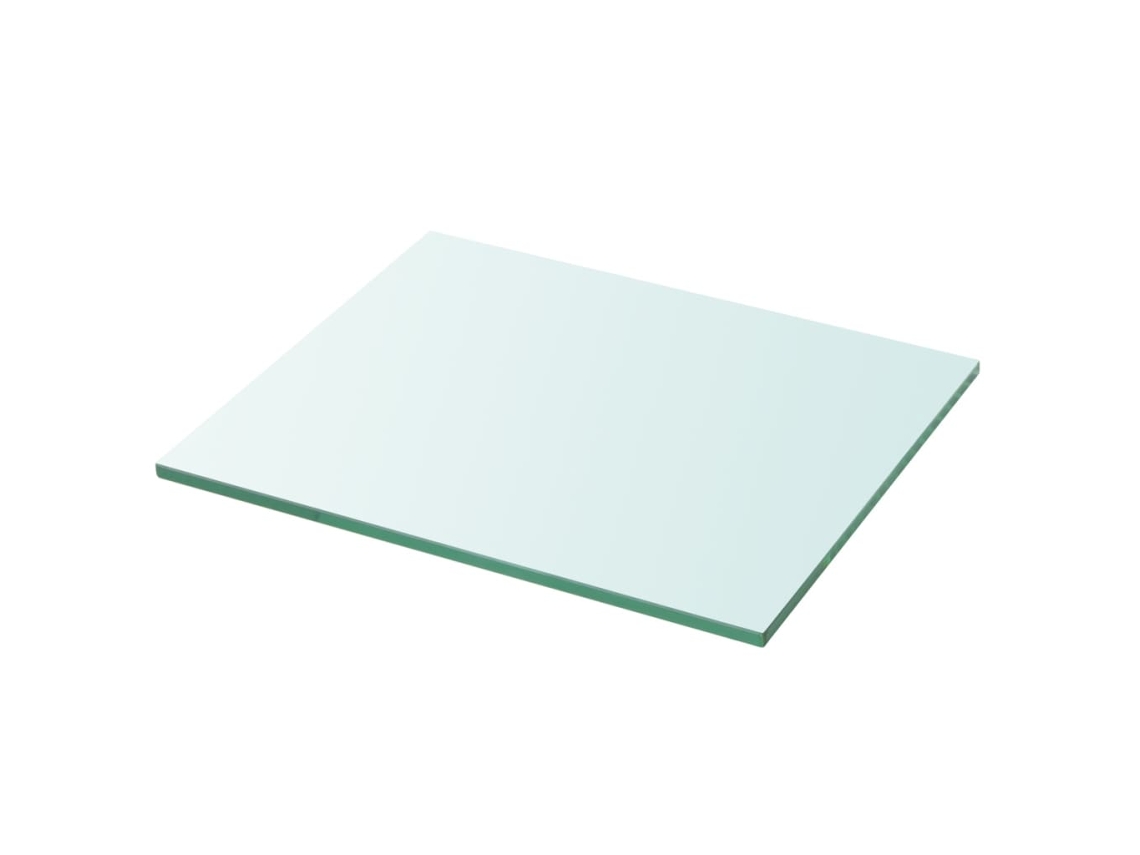 Estante de cristal transparente de 30 x 25 cm para decoración del hogar
