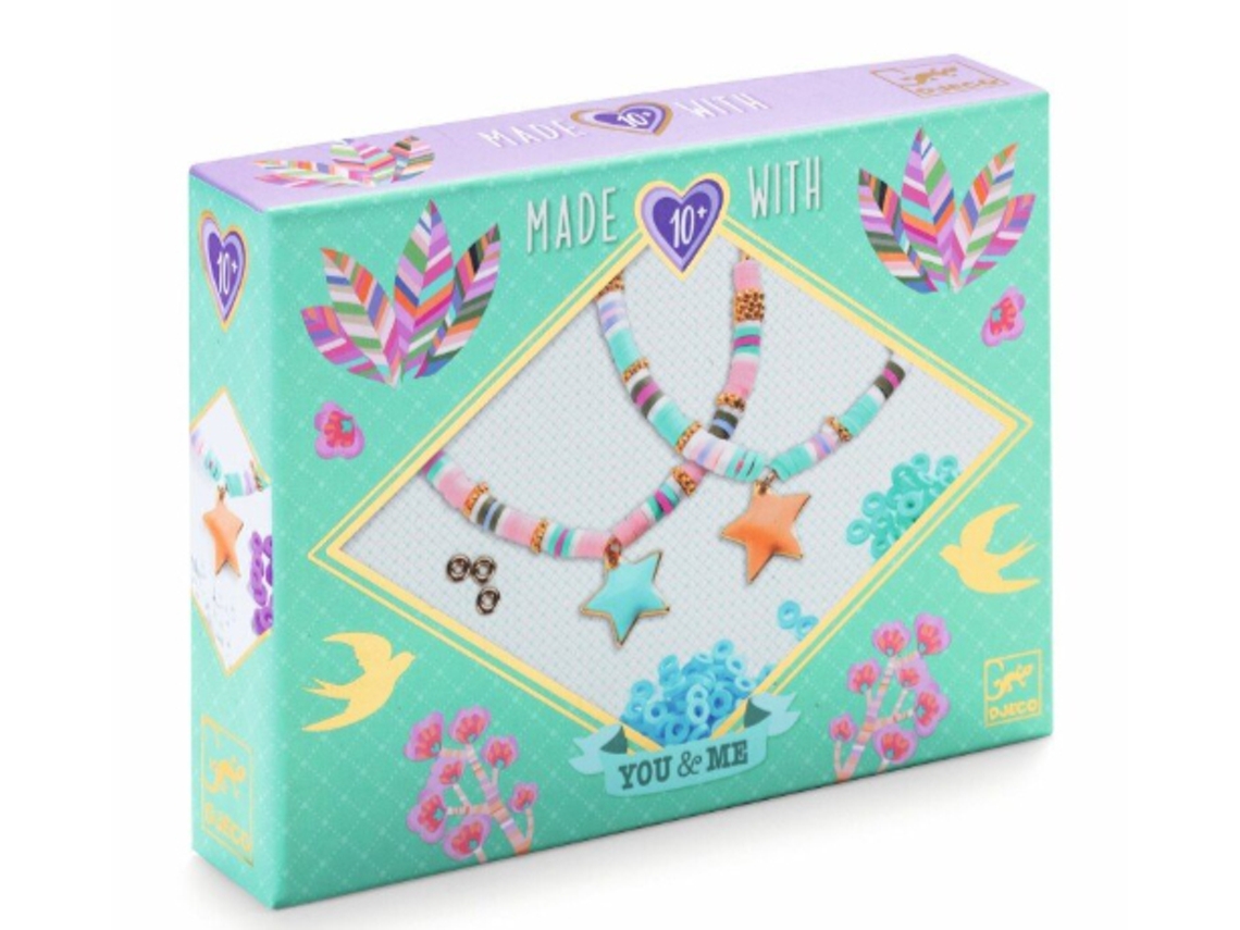 Kit de fabricación de pulseras para niños DJECO DJ00021 (10 anos)