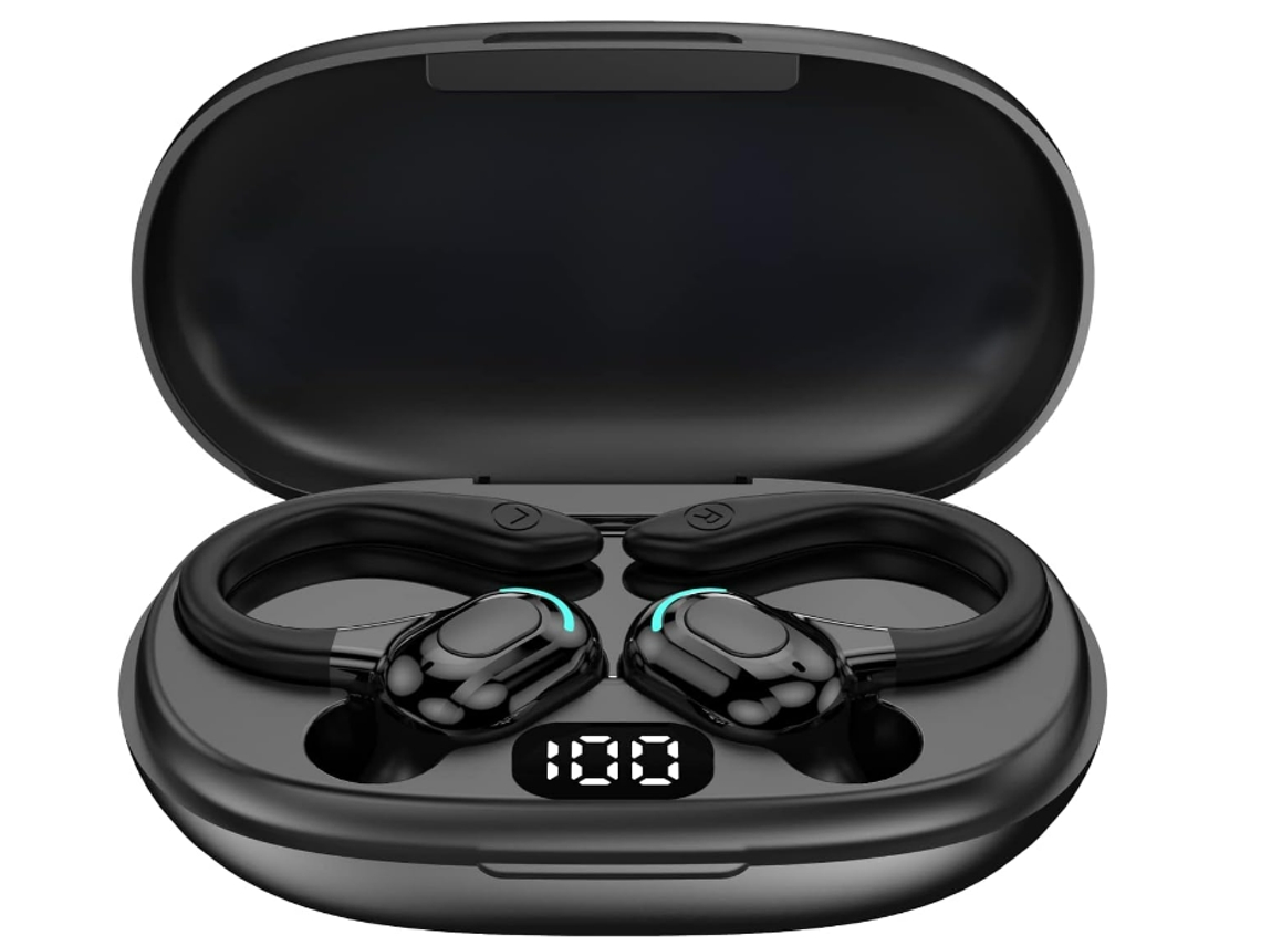 Auriculares Inalámbricos YIZHOOD Bluetooth Negro