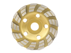 Disco De Corte Y Esmerilado De Copa Con Segmentos De Diamante 125*22.2mm Para Concreto Mármol Granito