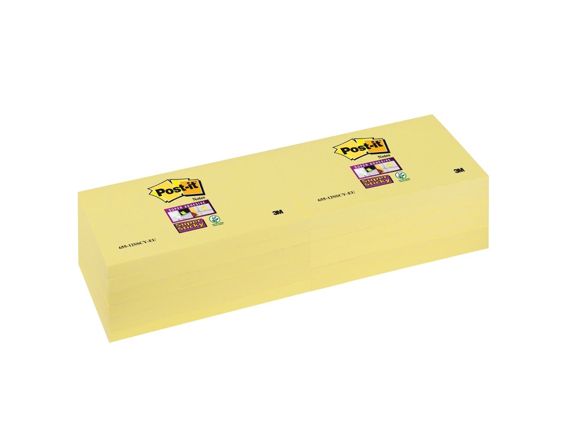 Bloc de Notas POST-IT Super Sticky 76 x 76 mm
