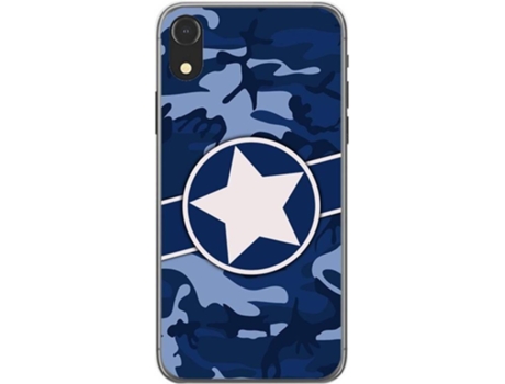 Carcasa iPhone XR TUMUNDOSMARTPHONE Camuflaje 03 Multicolor