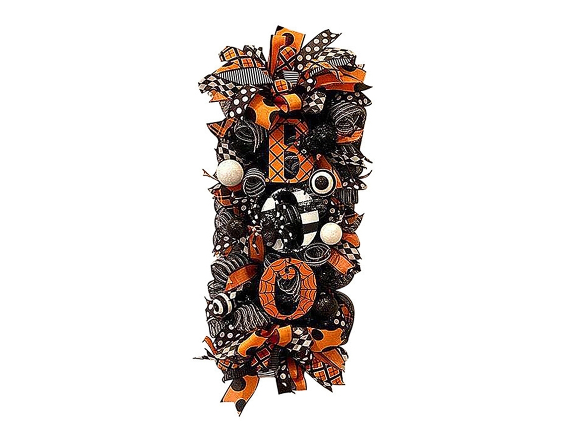 Llamadores De Puerta De Halloween, Utilizados Para Decorar Puertas De Entrada, Coronas De Cinta, Artificiales, Ergonómicos, Para Uso Diario.