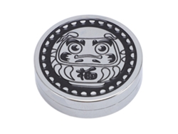 2026-juguete De Dedo Lucky Cat Coin Push Slider De Acero Inoxidable Con Patrón Grabado Ergonómico Portátil