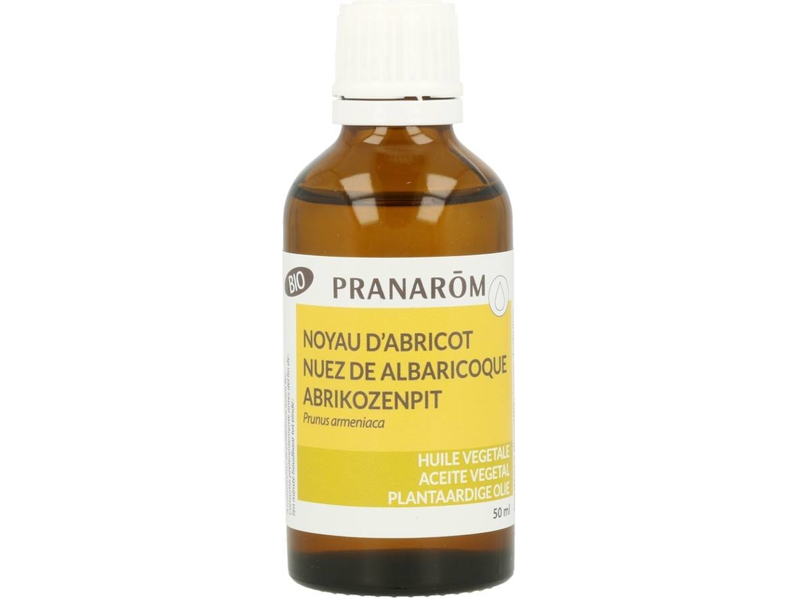 Aceite Corporal PRANAROM Vegetal de semillas de albaricoque Virgem (50 ml)