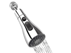 Boquilla De Grifo De Cocina Giratoria 360 Grados Con 3 Modos De Flujo Y Adaptador Desmontable