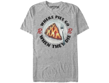 Camiseta ROCKINSTONE de Twin Peaks Where Pies Go (M)